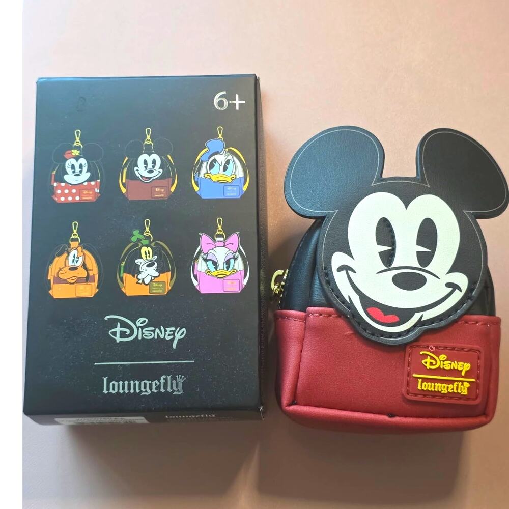 MICKEY CONFIRMED! Loungefly Disney Mickey & Friends Picnic Backpack Keychain